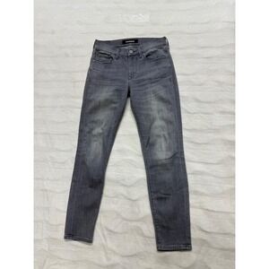 EXPRESS Legging Mid Rise Gray Stretch Jeans Women‎ OS/0